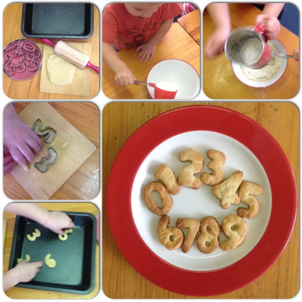 0-9 Number Cookie Cutters