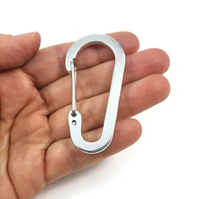 1 Large aluminum carabiner