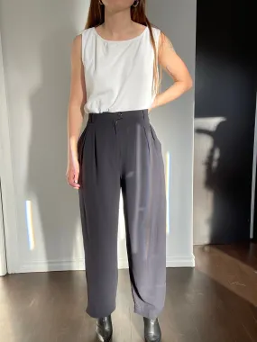 90s Comfy Ultra High Rise Patterned Trousers - 31