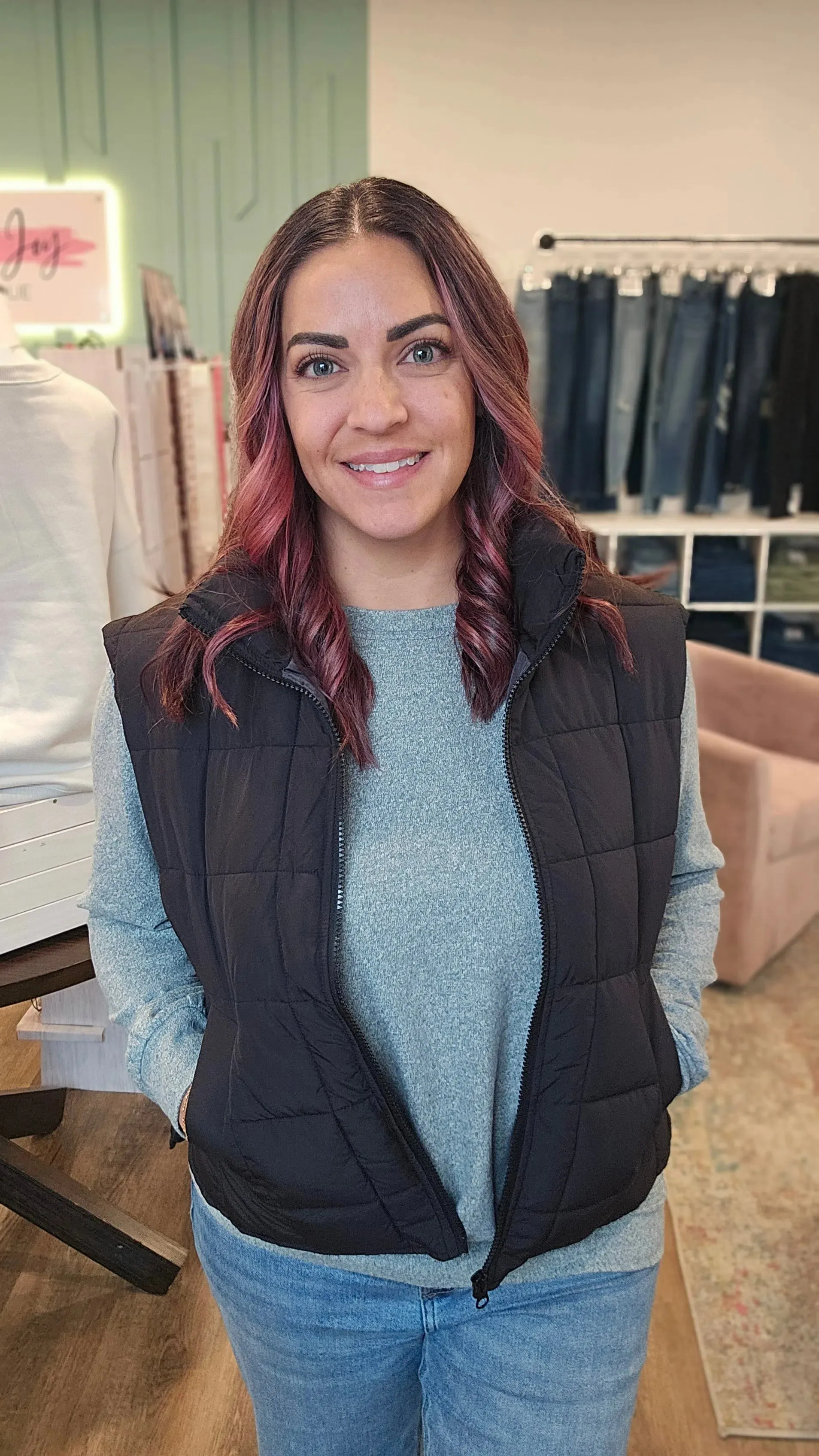 Aspen Quilted Puffer Vest