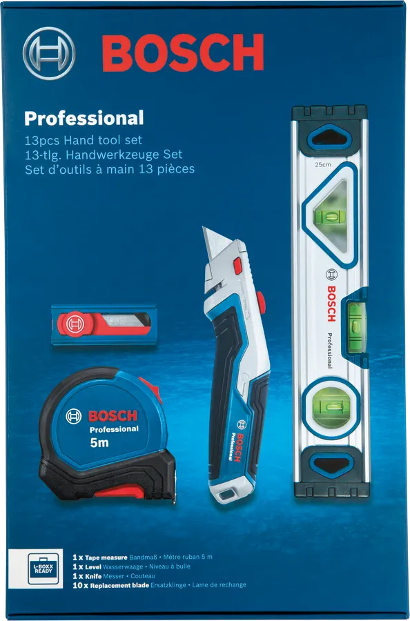 Bosch 1 600 A02 7M3 13pcs Hand Tools Mixed Set