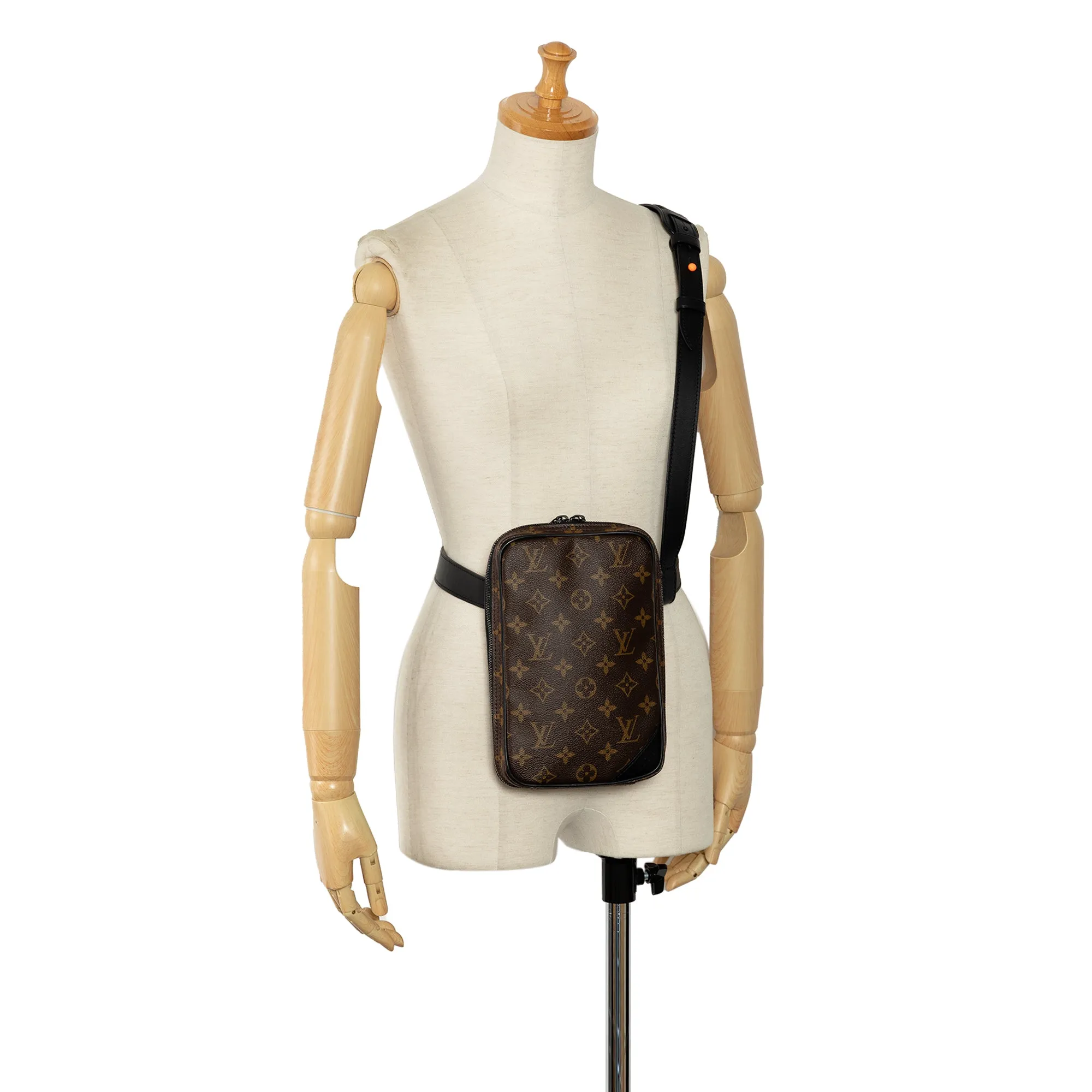 Brown Louis Vuitton Monogram Solar Ray Utility Side Bag