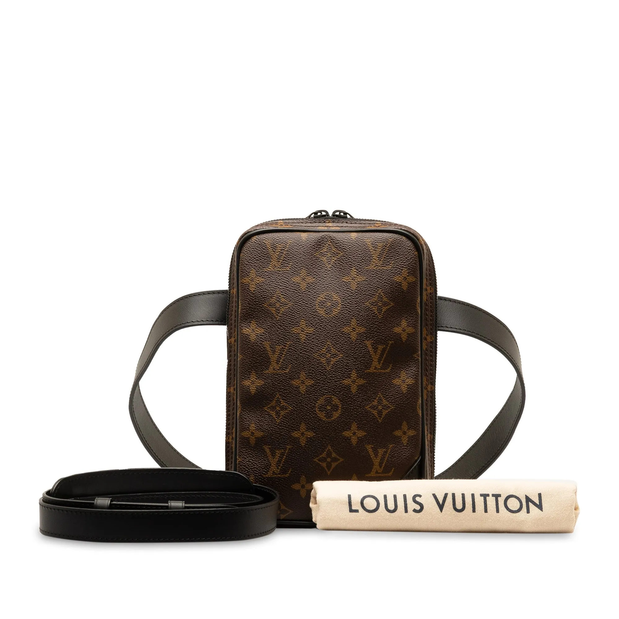 Brown Louis Vuitton Monogram Solar Ray Utility Side Bag