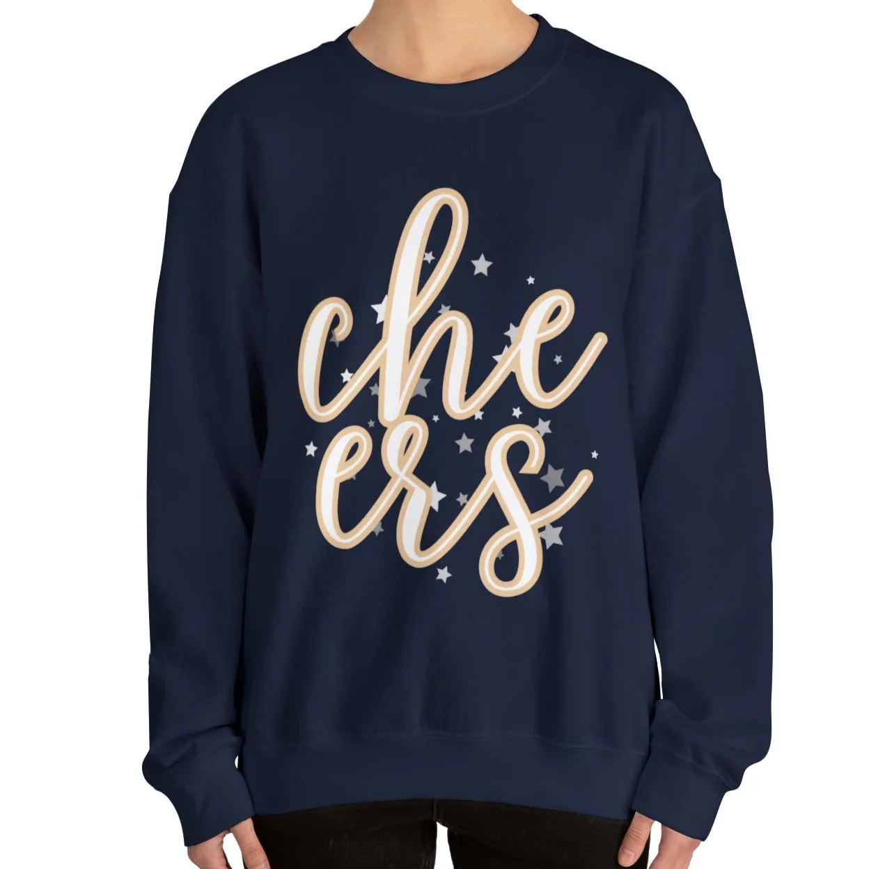 Casual Cheers: Women's Comfort Sweatshirt for Effortless Style