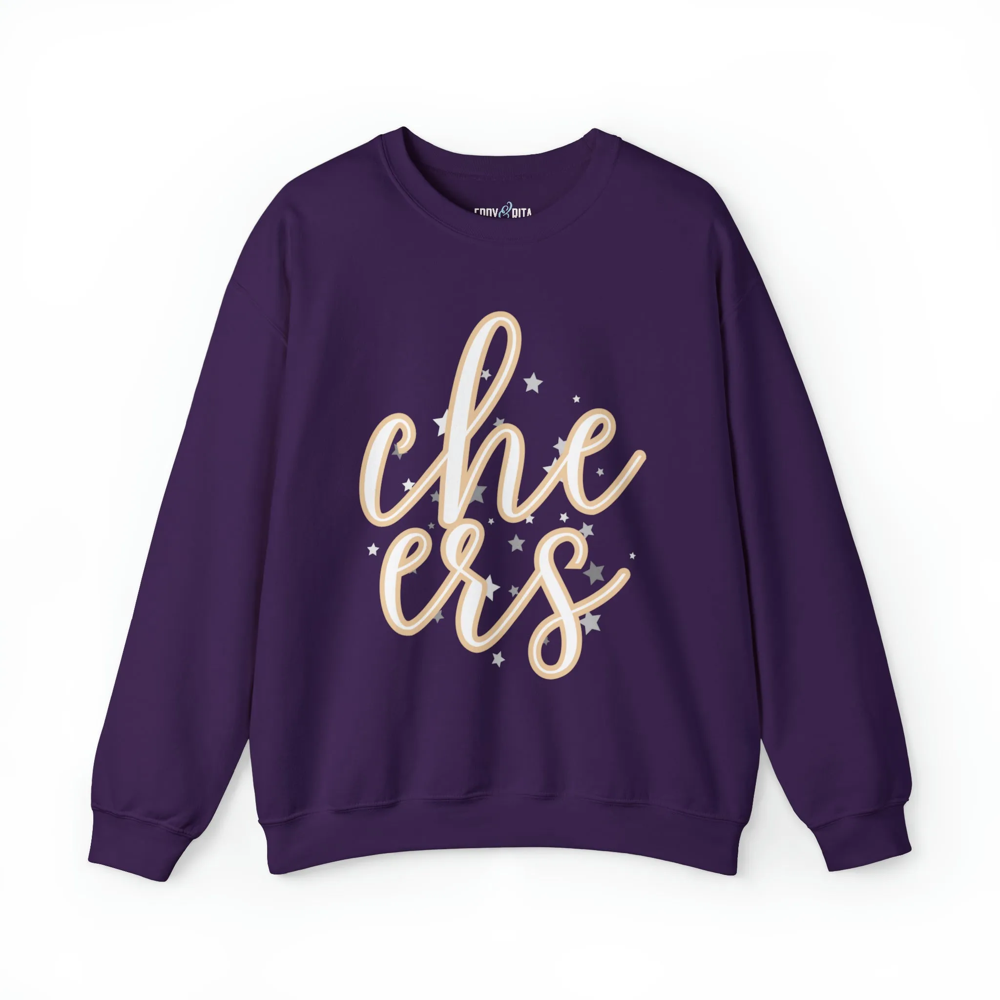Casual Cheers: Women's Comfort Sweatshirt for Effortless Style
