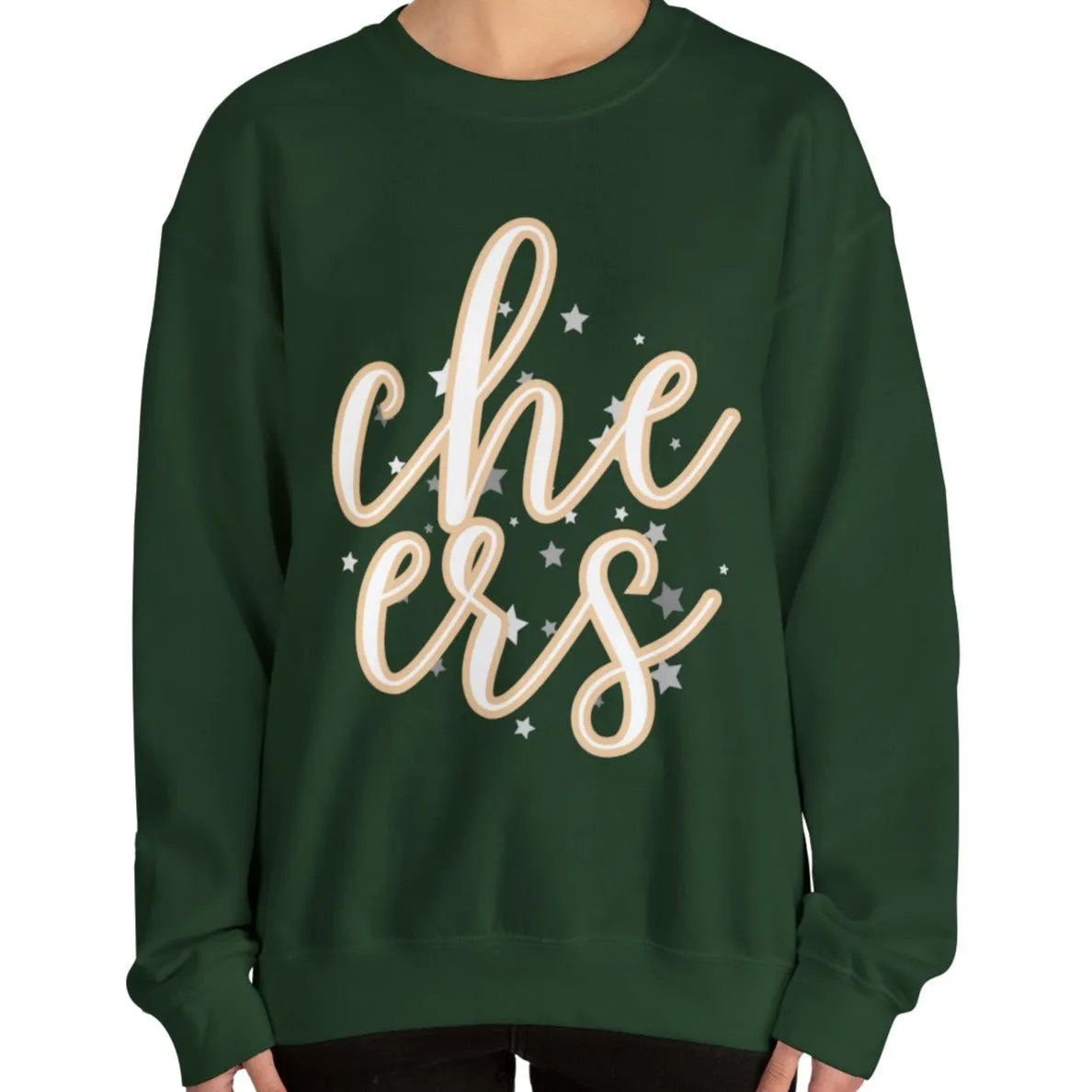 Casual Cheers: Women's Comfort Sweatshirt for Effortless Style