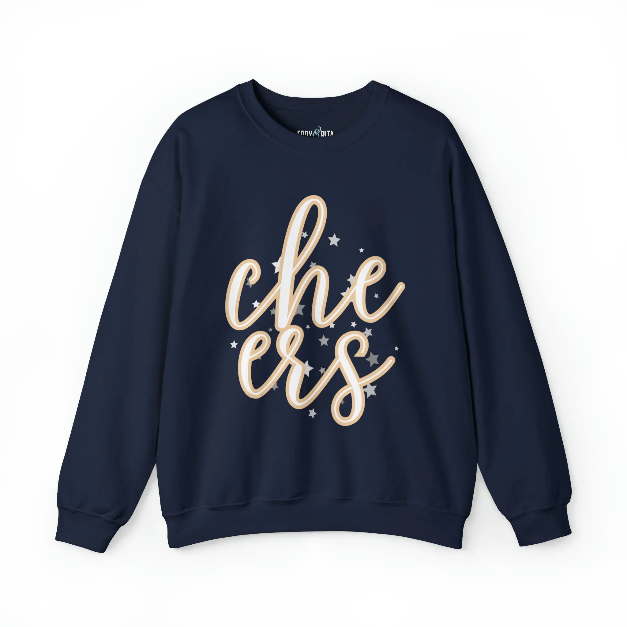 Casual Cheers: Women's Comfort Sweatshirt for Effortless Style