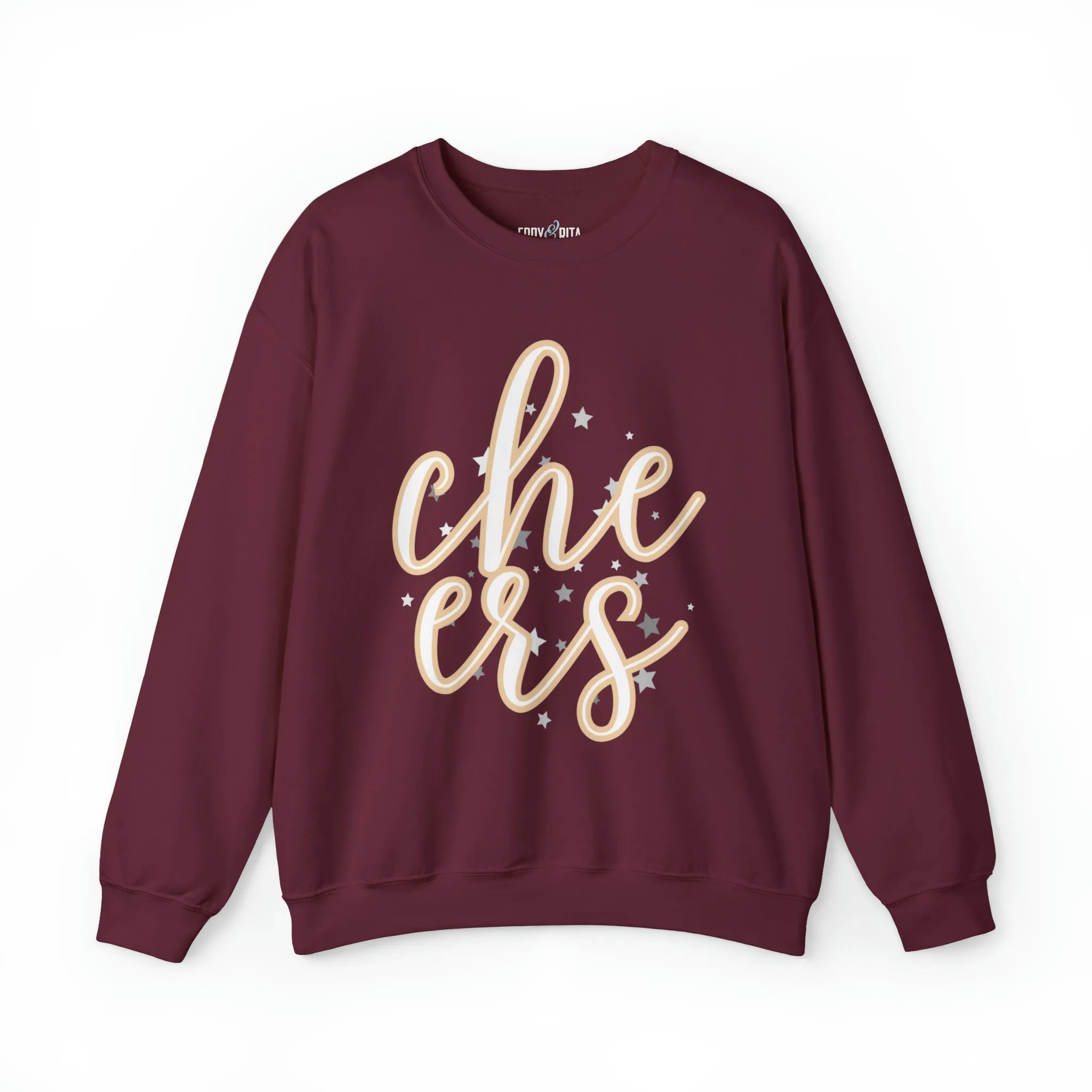 Casual Cheers: Women's Comfort Sweatshirt for Effortless Style