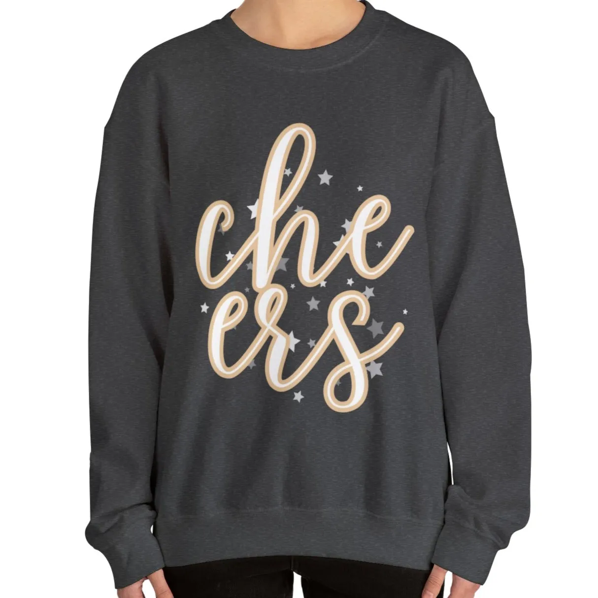 Casual Cheers: Women's Comfort Sweatshirt for Effortless Style