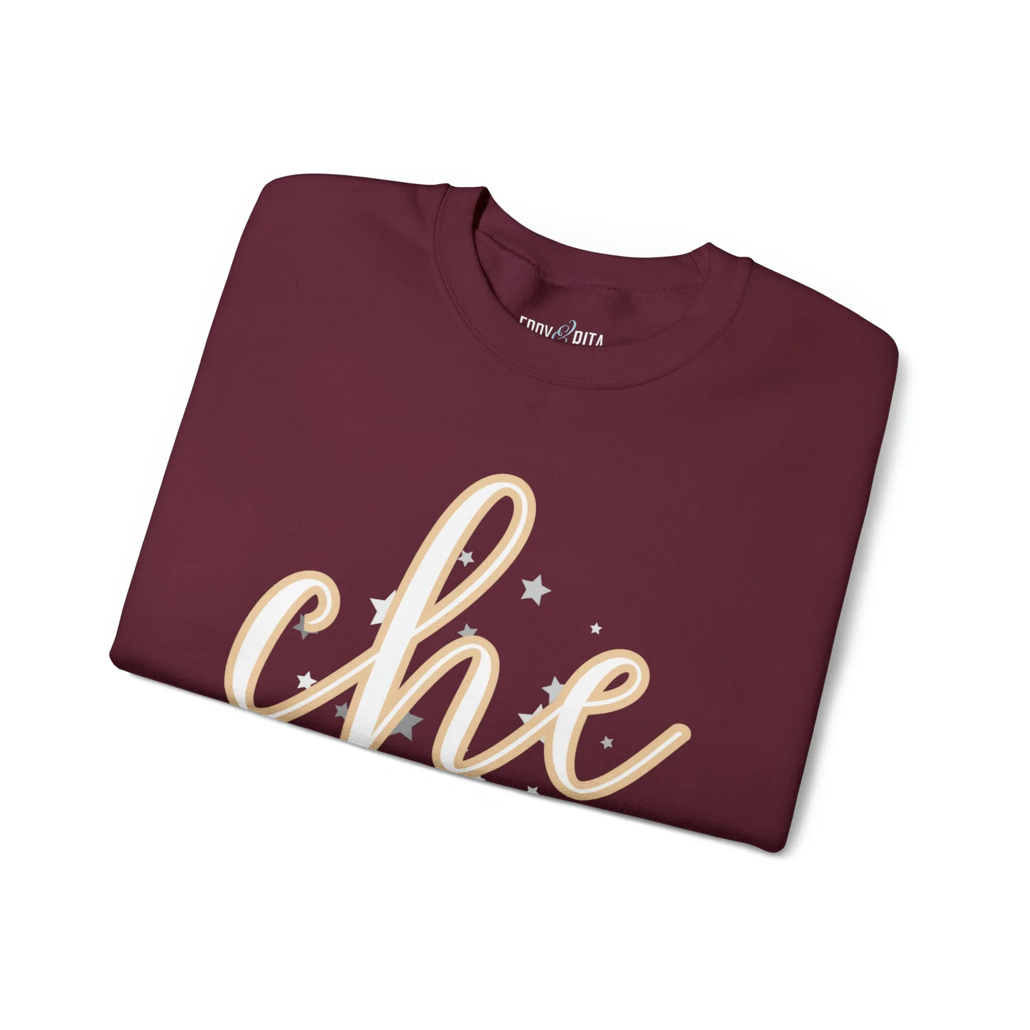 Casual Cheers: Women's Comfort Sweatshirt for Effortless Style