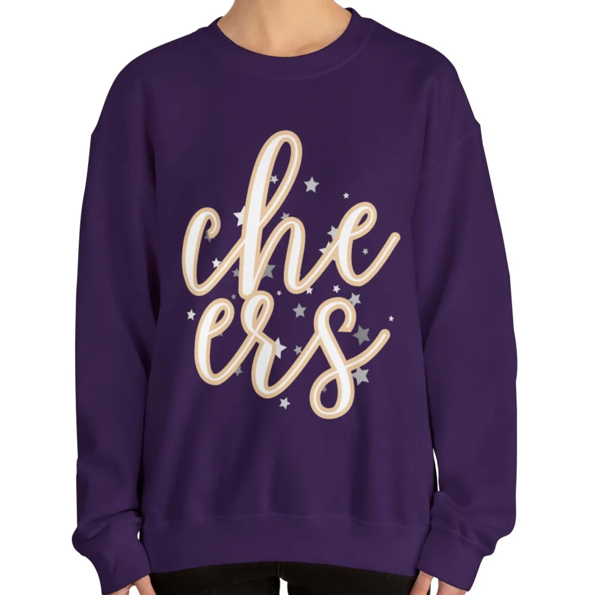 Casual Cheers: Women's Comfort Sweatshirt for Effortless Style