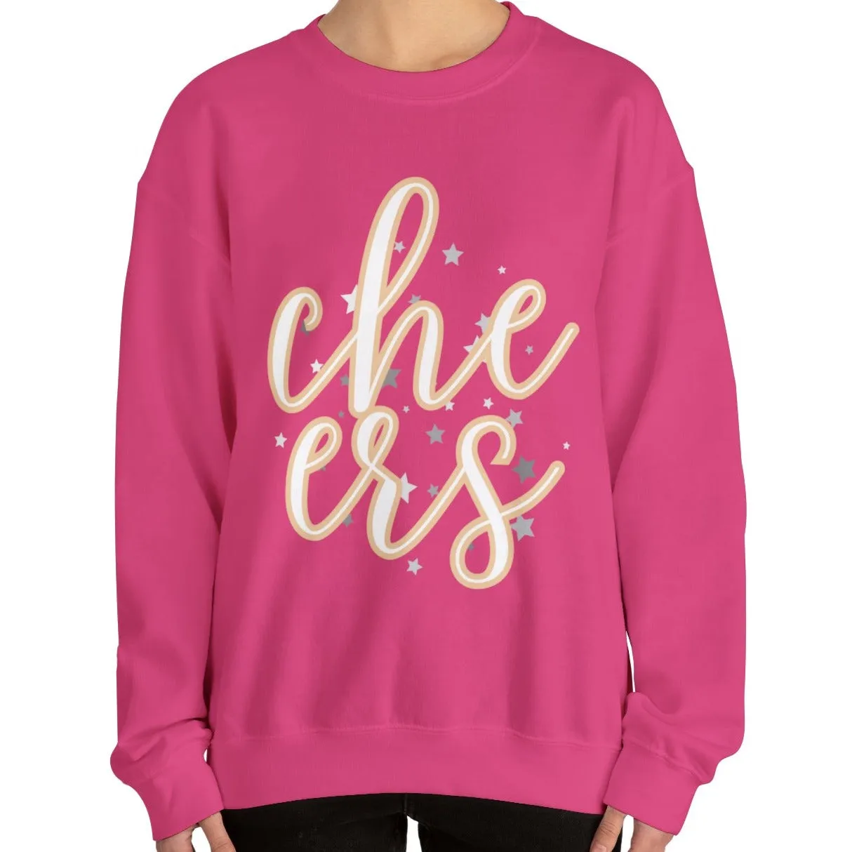 Casual Cheers: Women's Comfort Sweatshirt for Effortless Style
