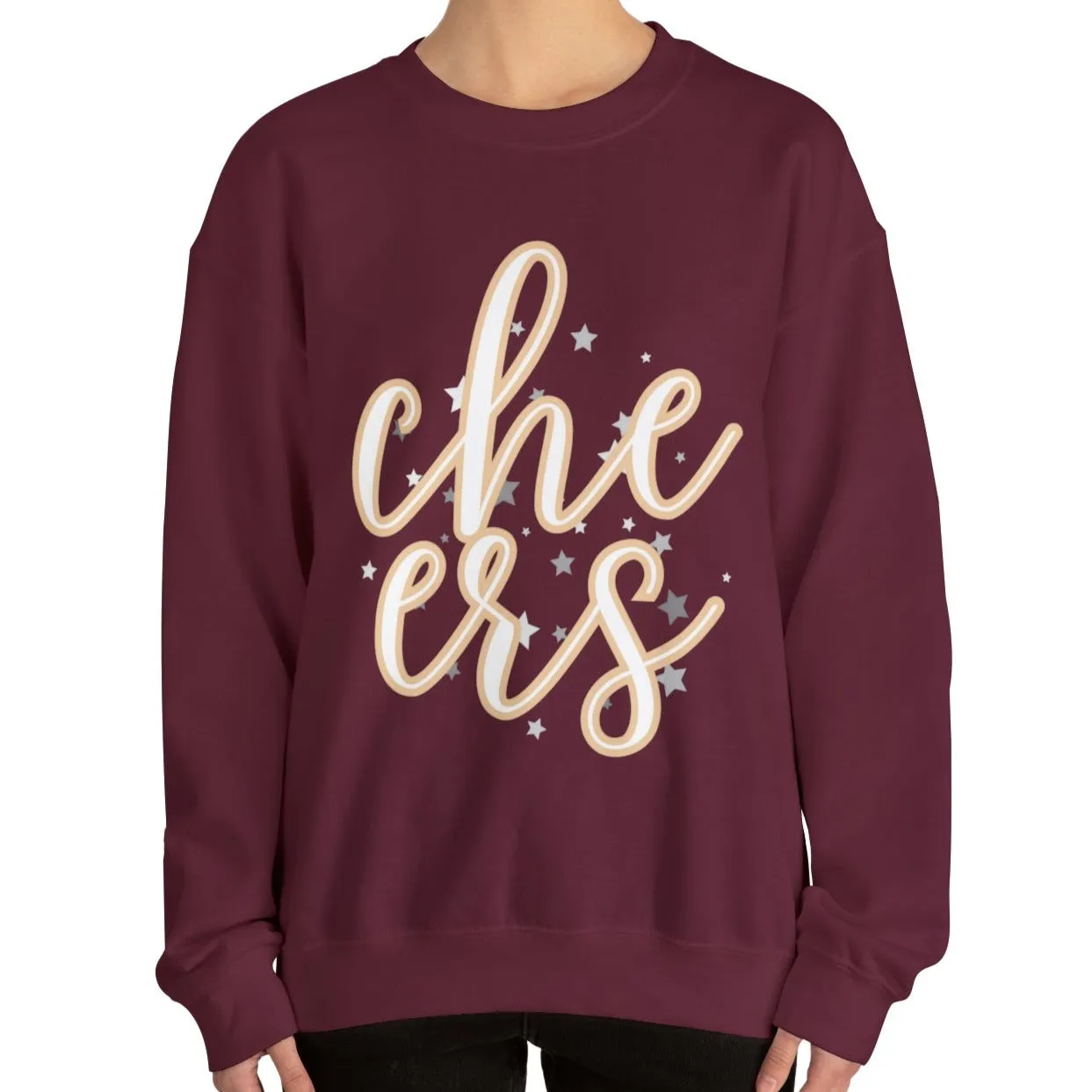 Casual Cheers: Women's Comfort Sweatshirt for Effortless Style