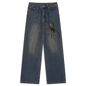 'Cobweb' Baggy Denim Jeans