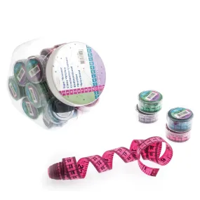 Coloured Flexible Tape Measure with Case