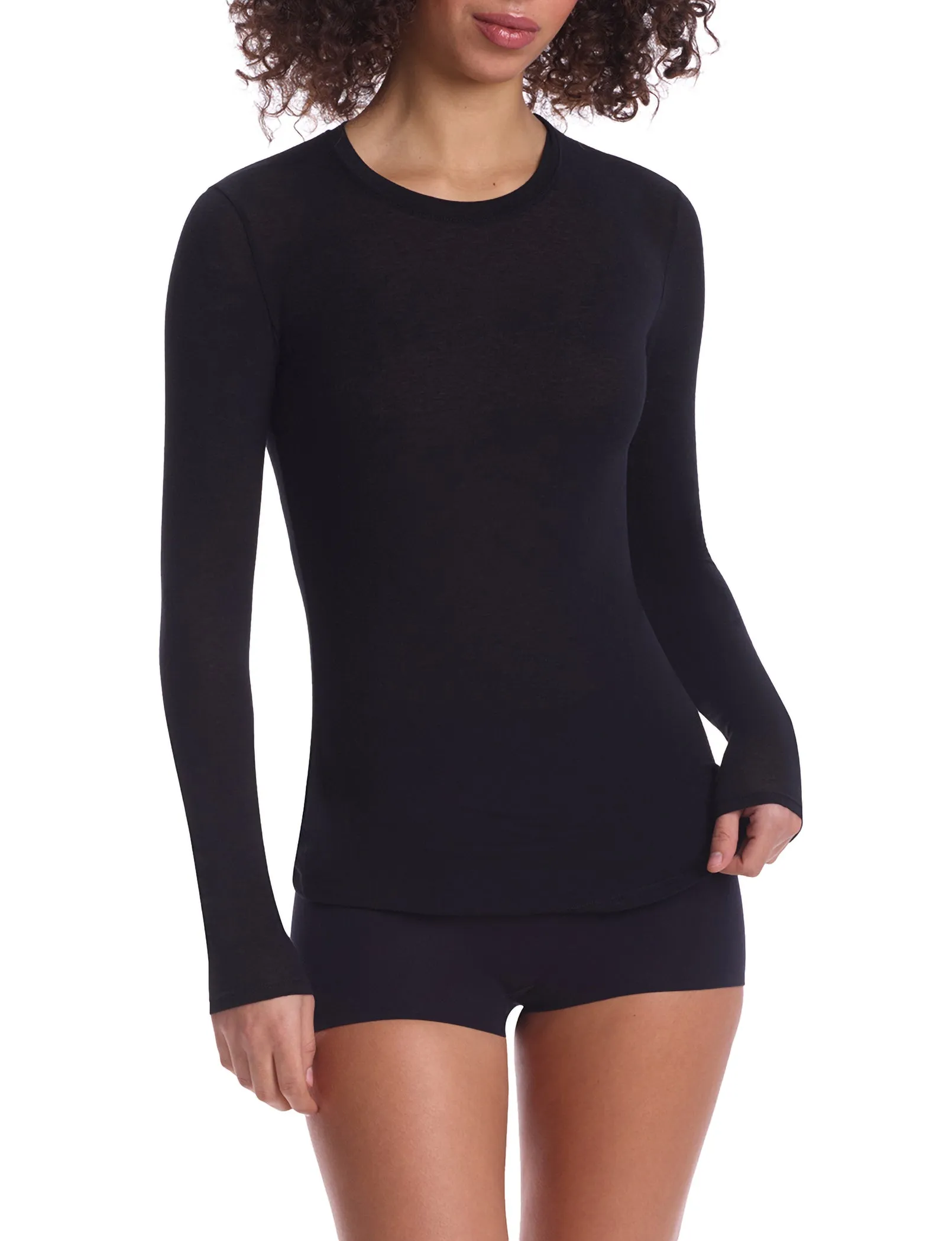 Commando Butter   Cashmere Layering Long Sleeve Shirt