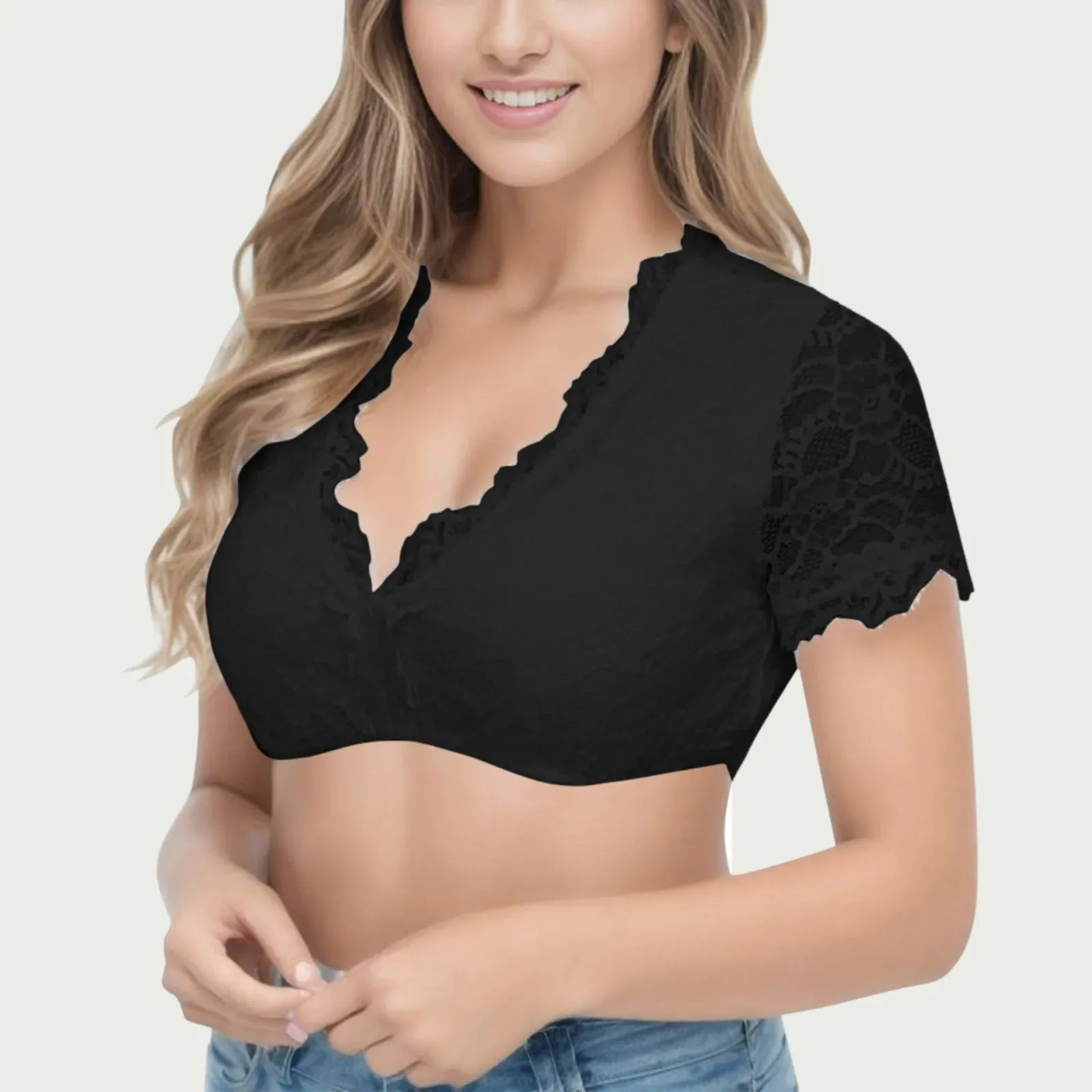 Elara - Elegant Traditional Bavarian Blouse for Women