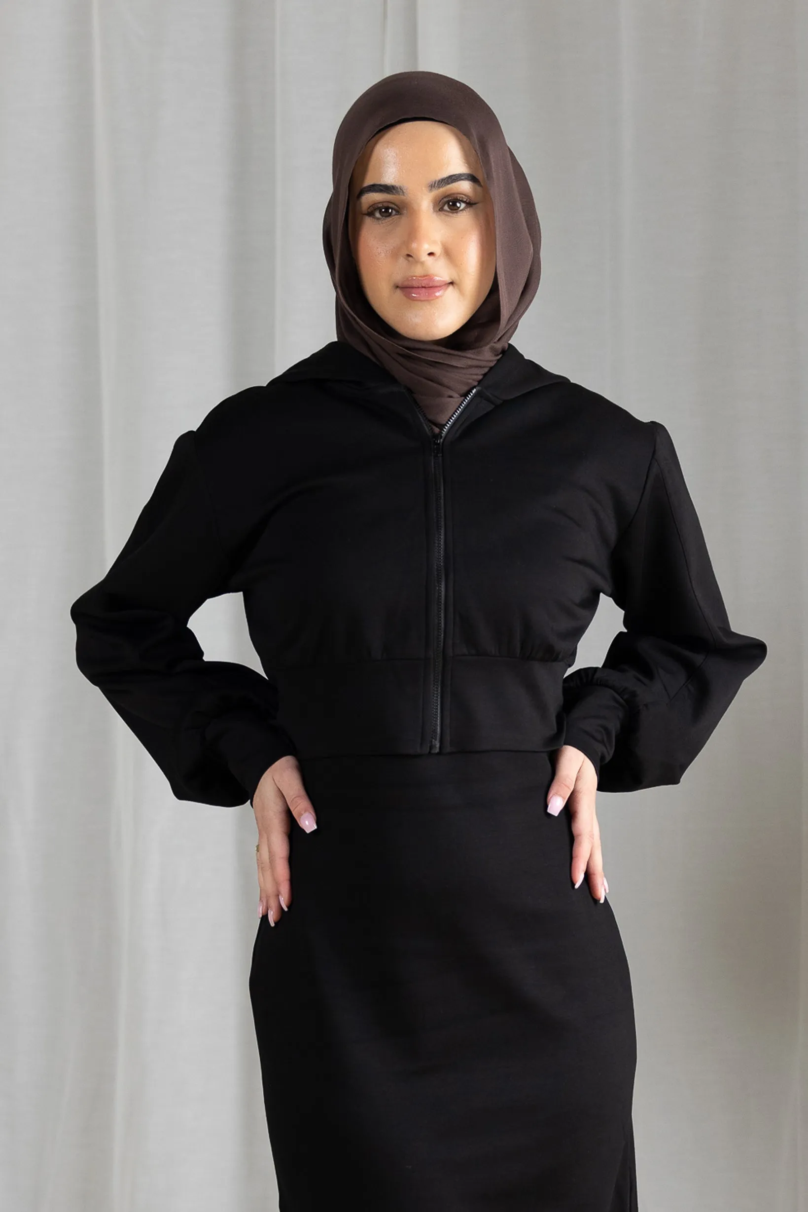Eminent Basic Crop Jacket