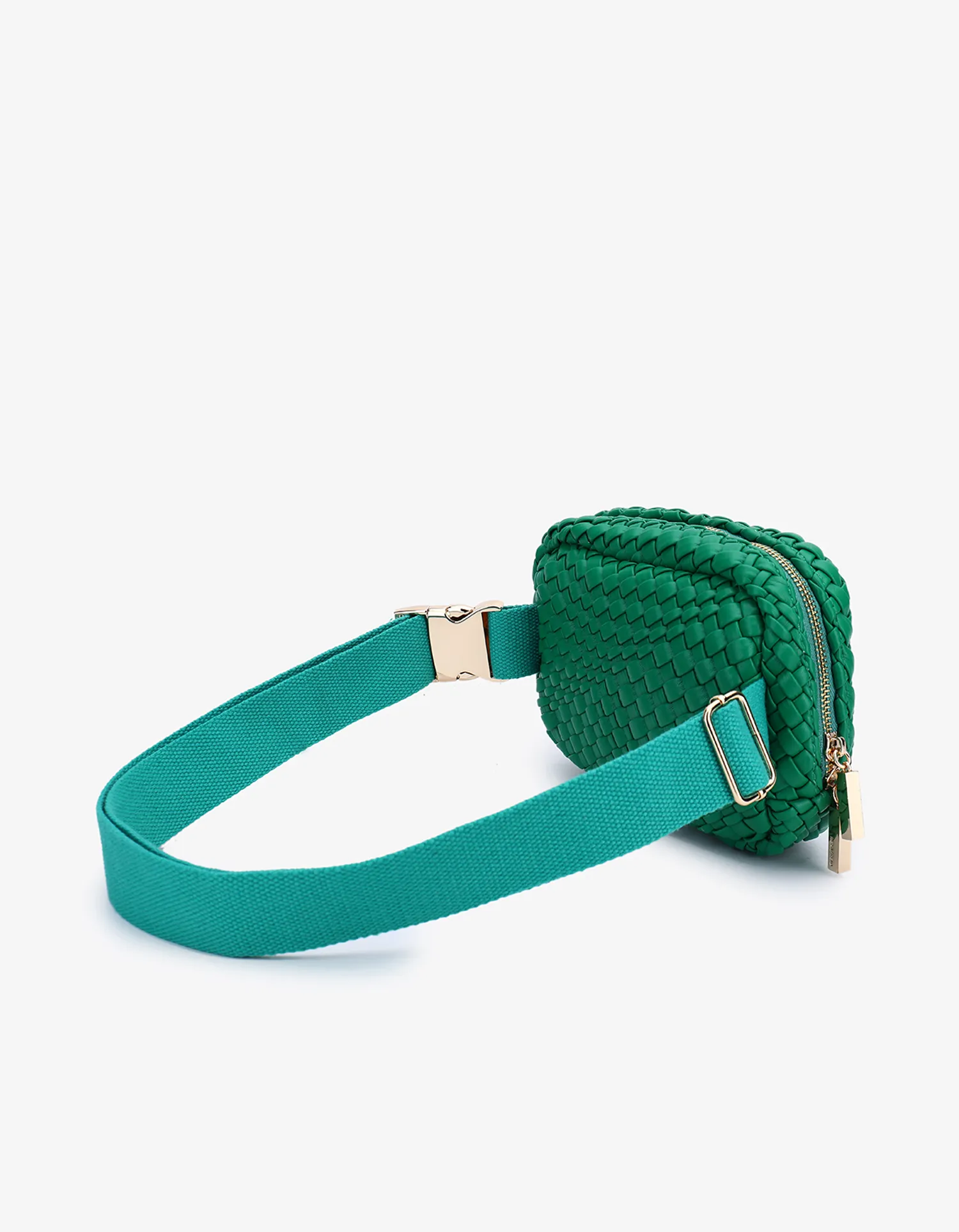 EVERLEIGH WOVEN BELT BAG GREEN
