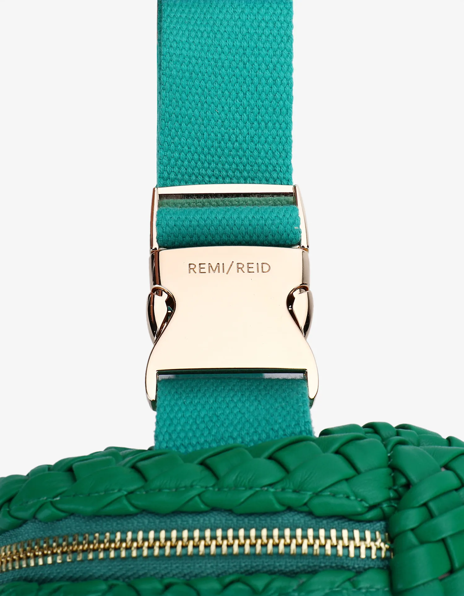 EVERLEIGH WOVEN BELT BAG GREEN