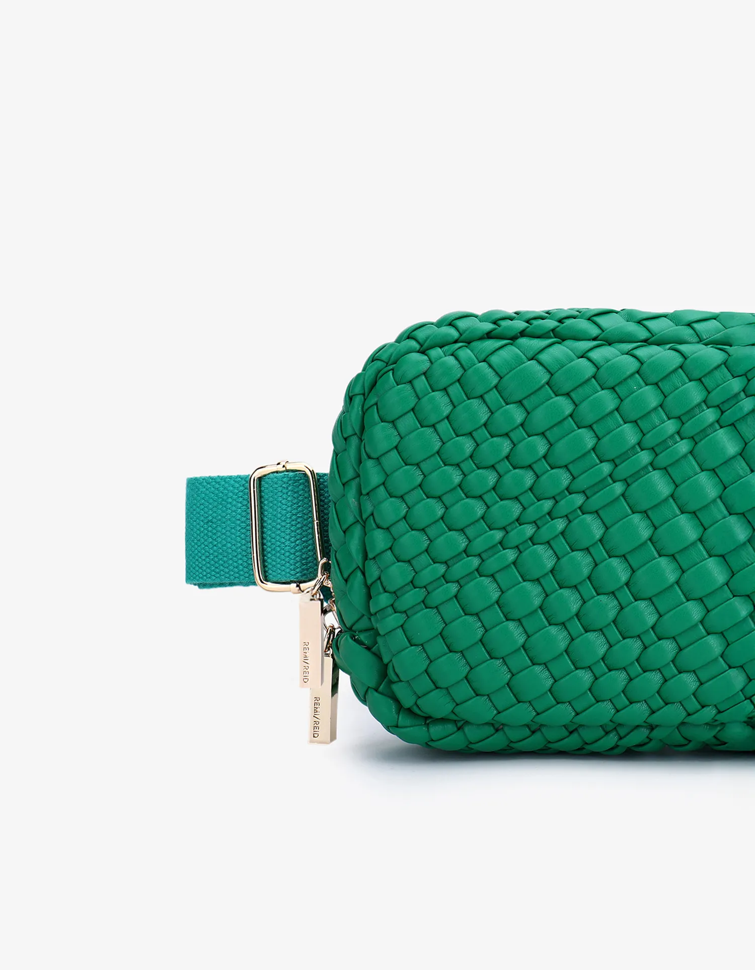 EVERLEIGH WOVEN BELT BAG GREEN