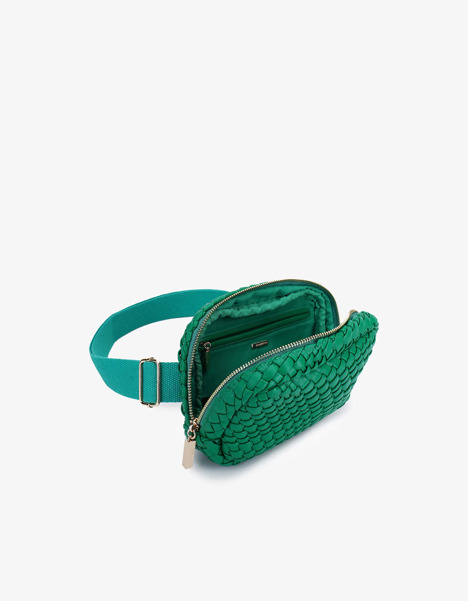 EVERLEIGH WOVEN BELT BAG GREEN