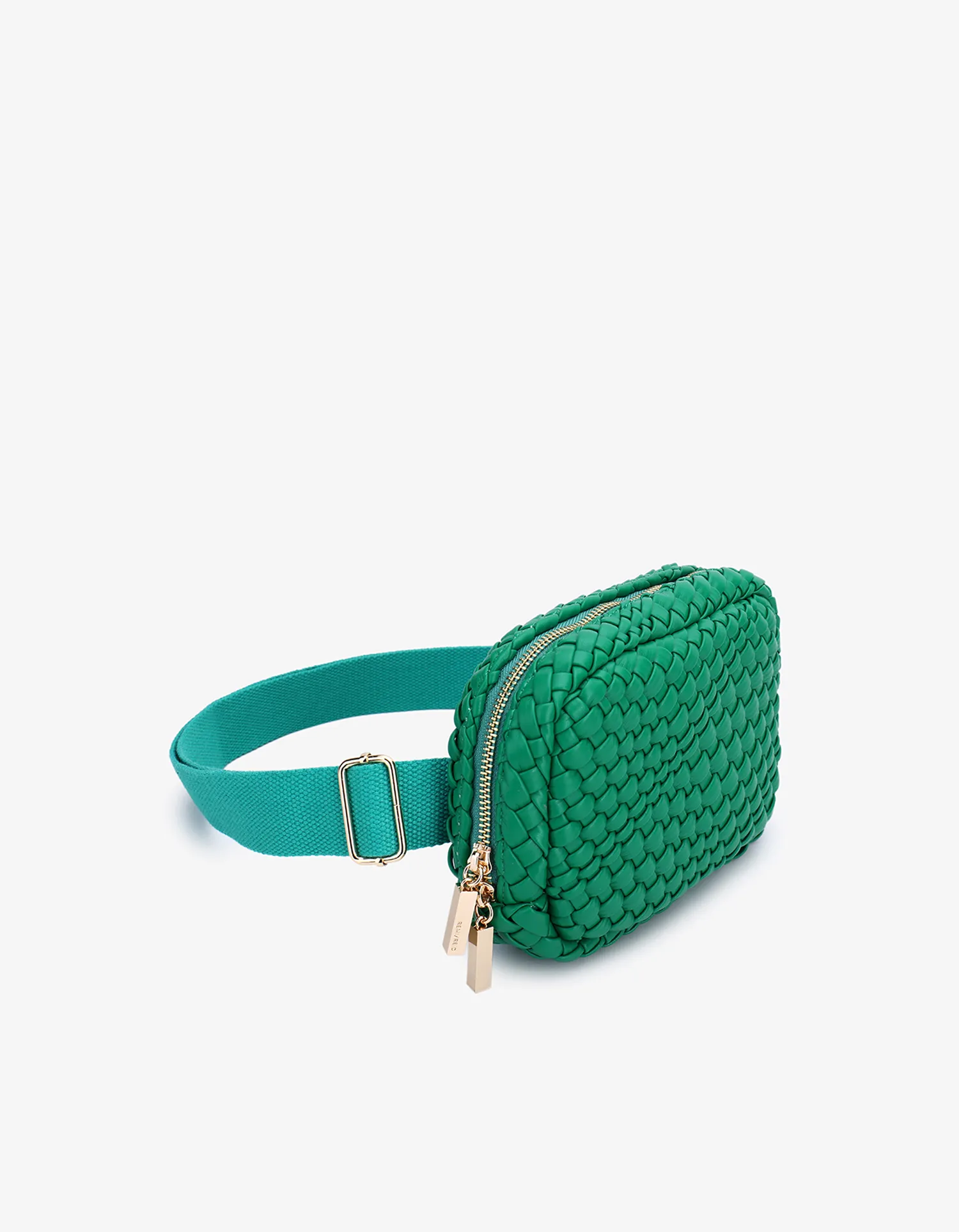 EVERLEIGH WOVEN BELT BAG GREEN