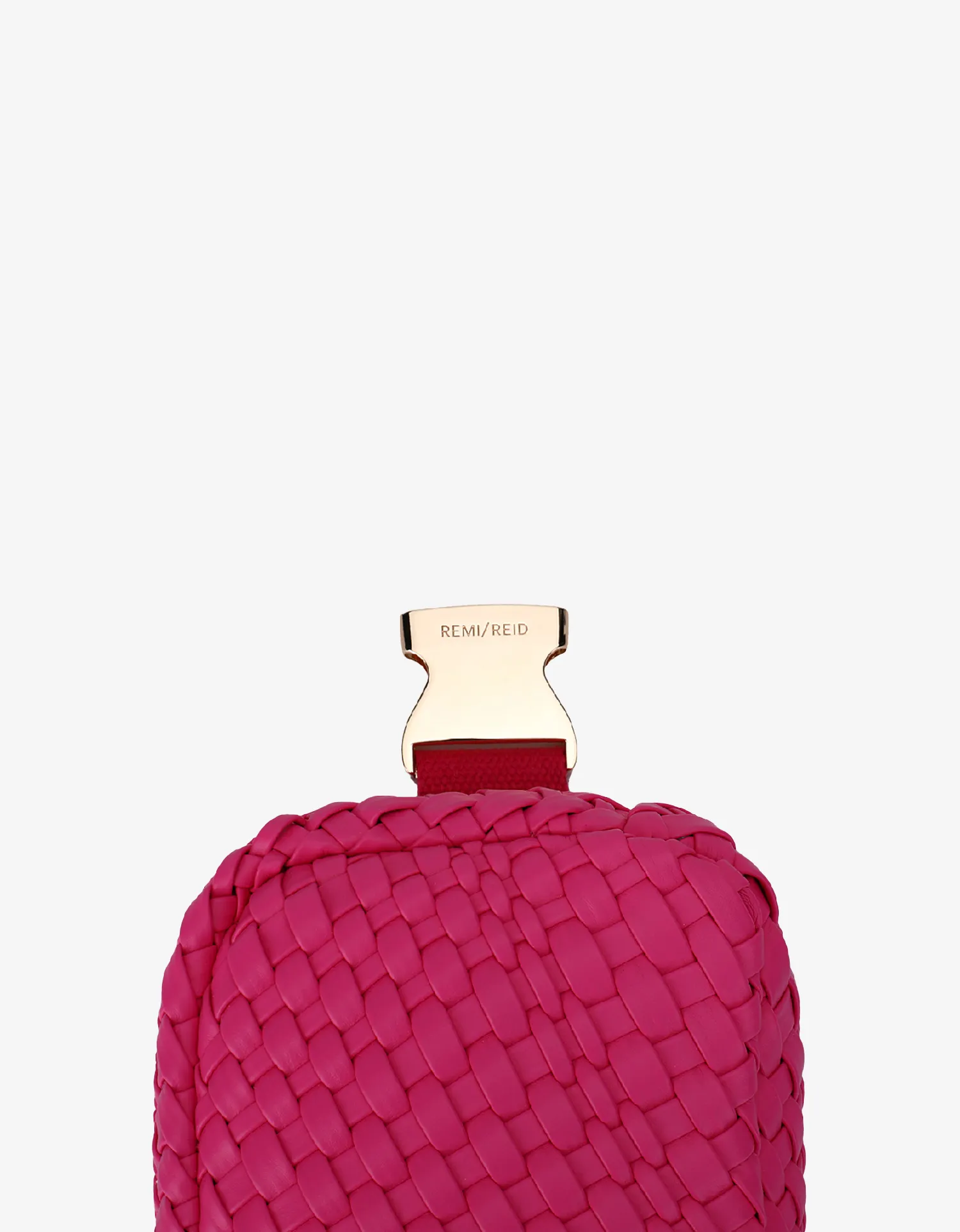 EVERLEIGH WOVEN BELT BAG HOT PINK