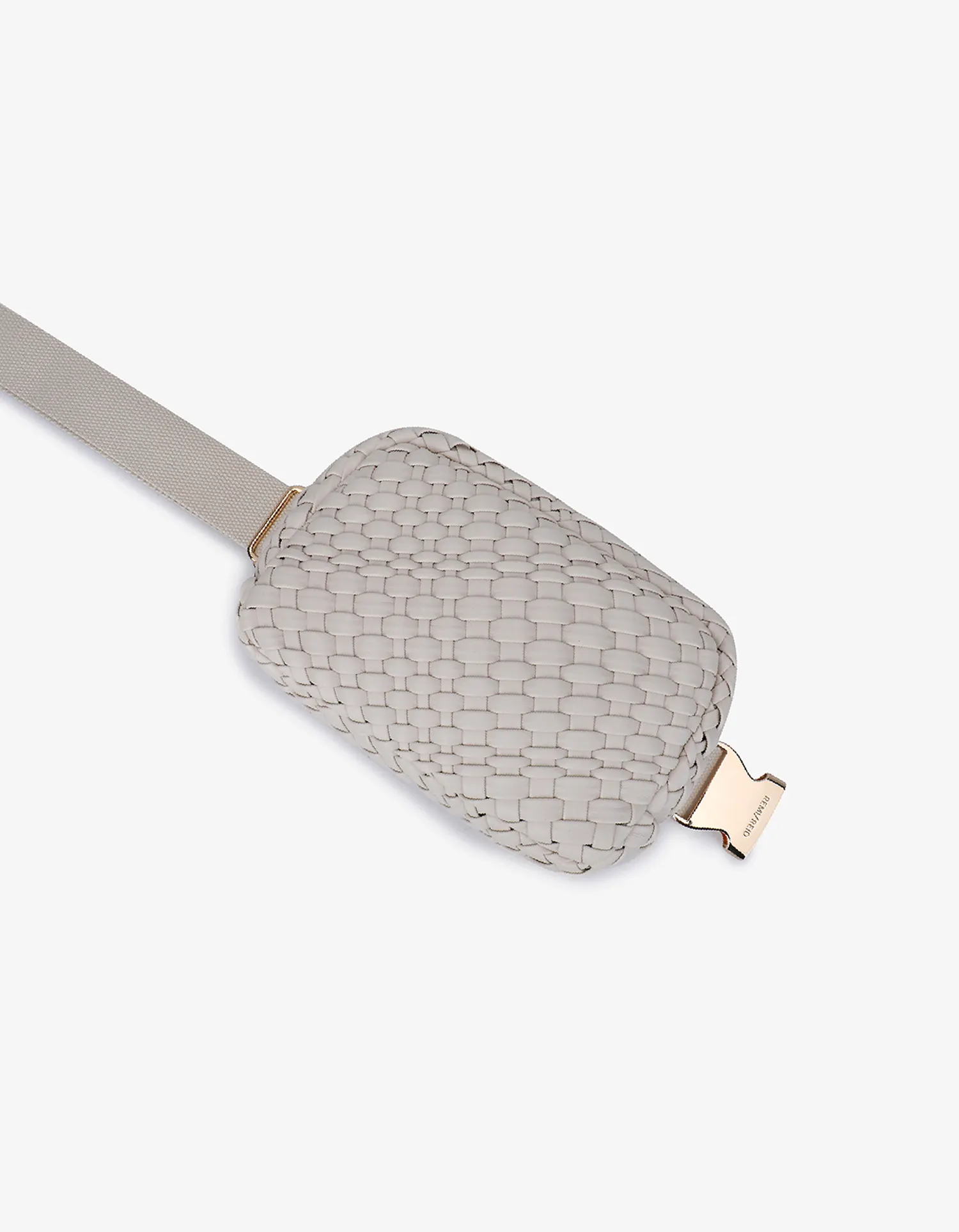 EVERLEIGH WOVEN BELT BAG OFF WHITE