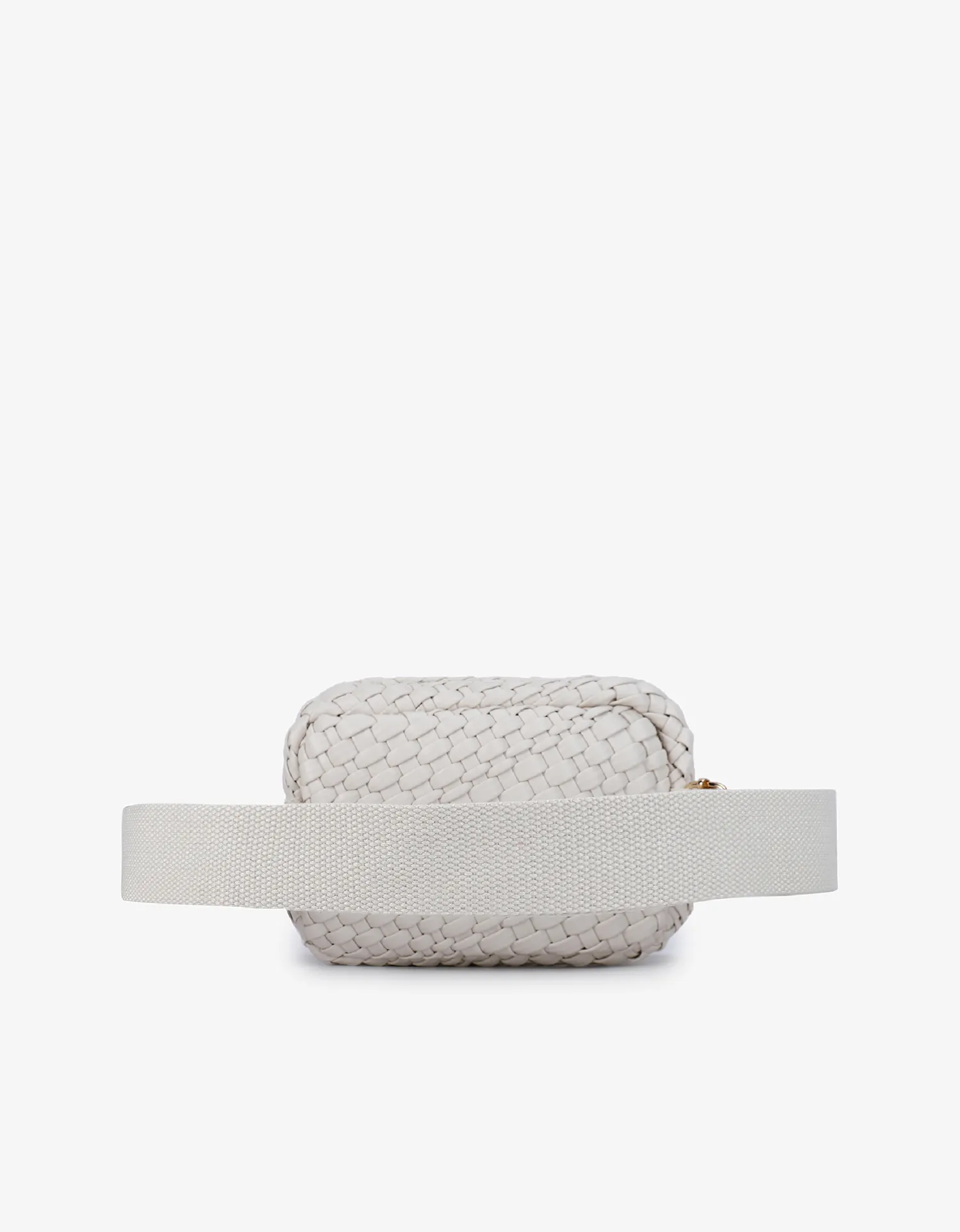 EVERLEIGH WOVEN BELT BAG OFF WHITE