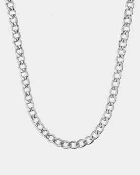 Flat Cuban Chain Necklace 6mm