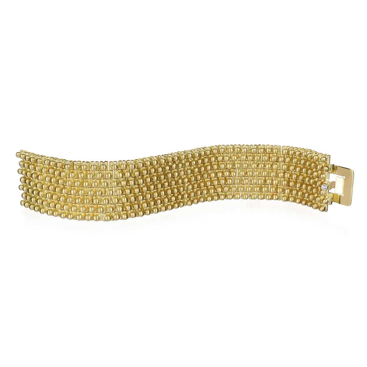 Flexible Gold Cuff
