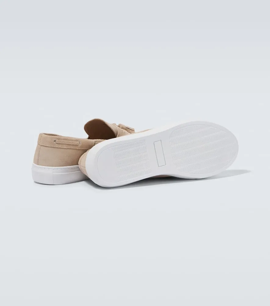 Frescobol Carioca Monta tassel suede loafers