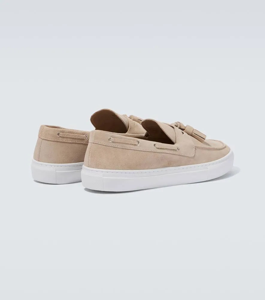 Frescobol Carioca Monta tassel suede loafers
