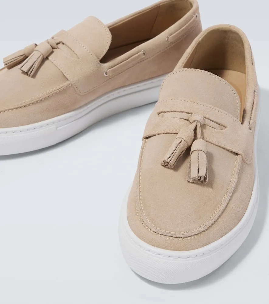 Frescobol Carioca Monta tassel suede loafers