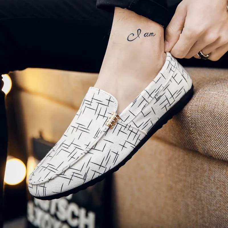 GERARD Men's Casual Canvas Loafers