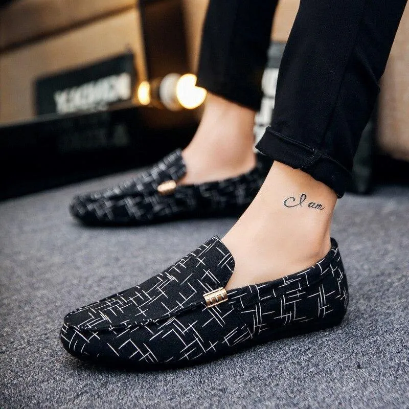 GERARD Men's Casual Canvas Loafers
