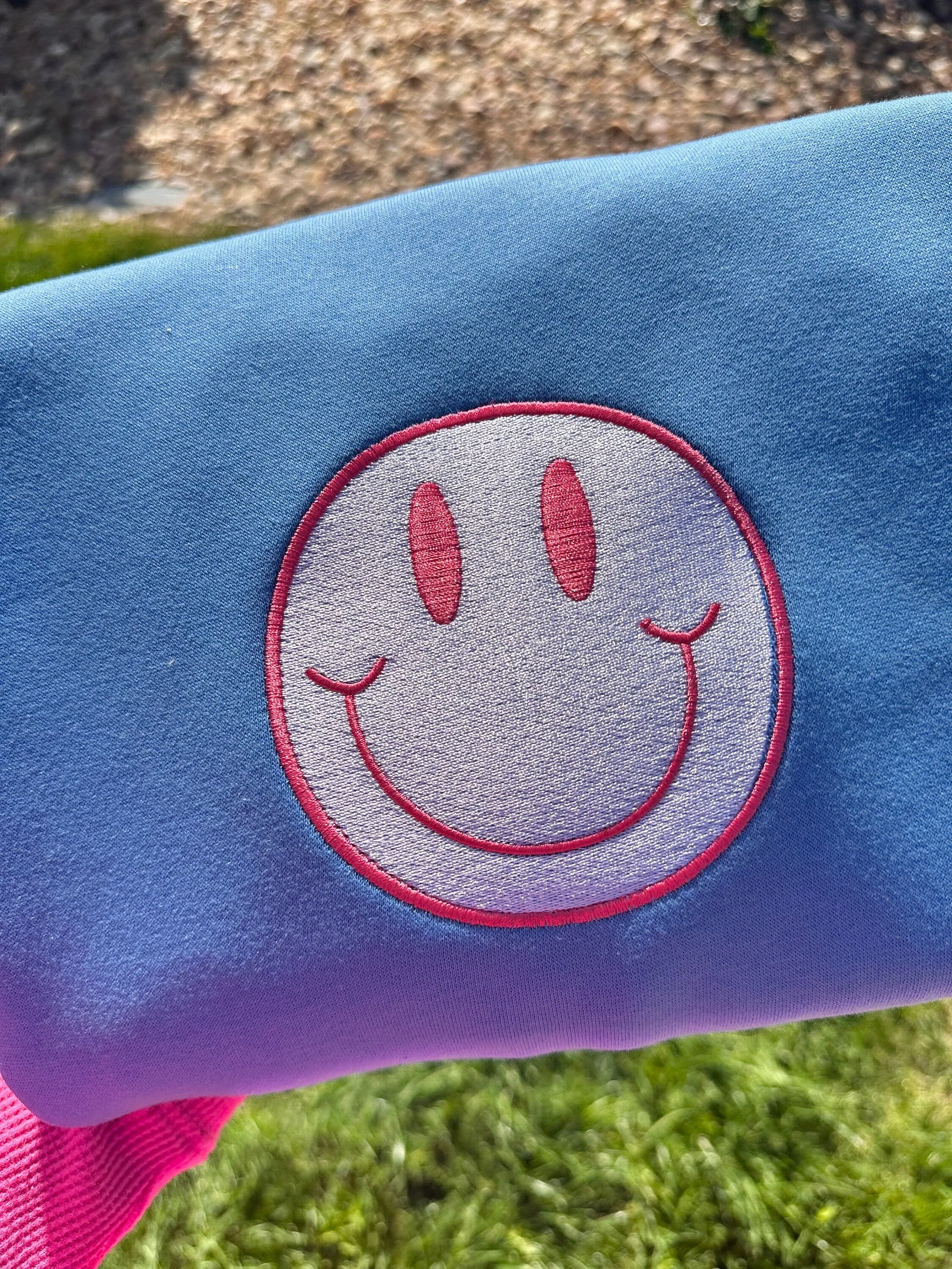 Have a good day  Embroidered sweatshirts