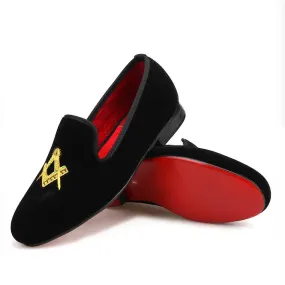 Kids Loafers Velvet Kids Loafer Shoes: Matching Parent Design with Red Sole