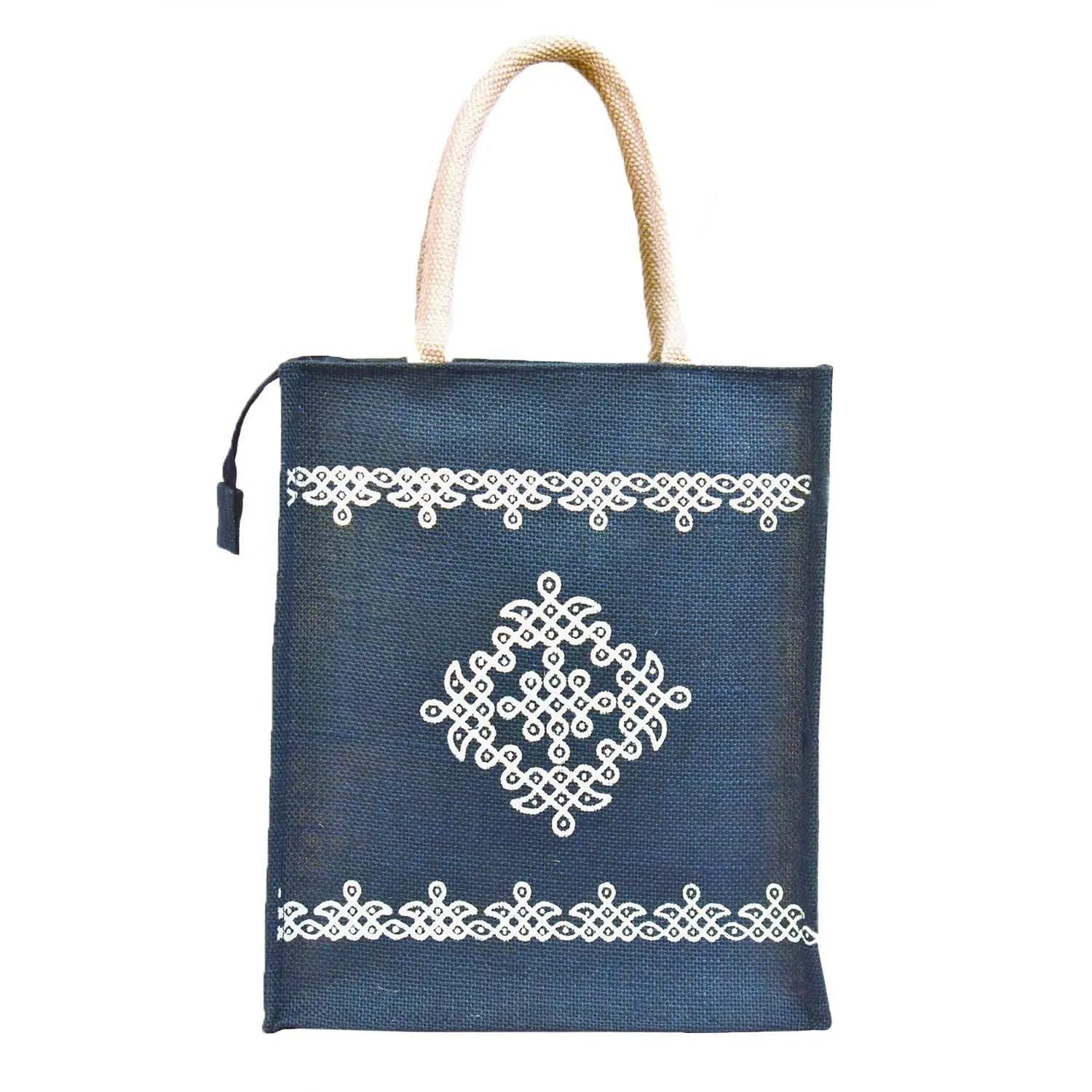 Kolam Print bag