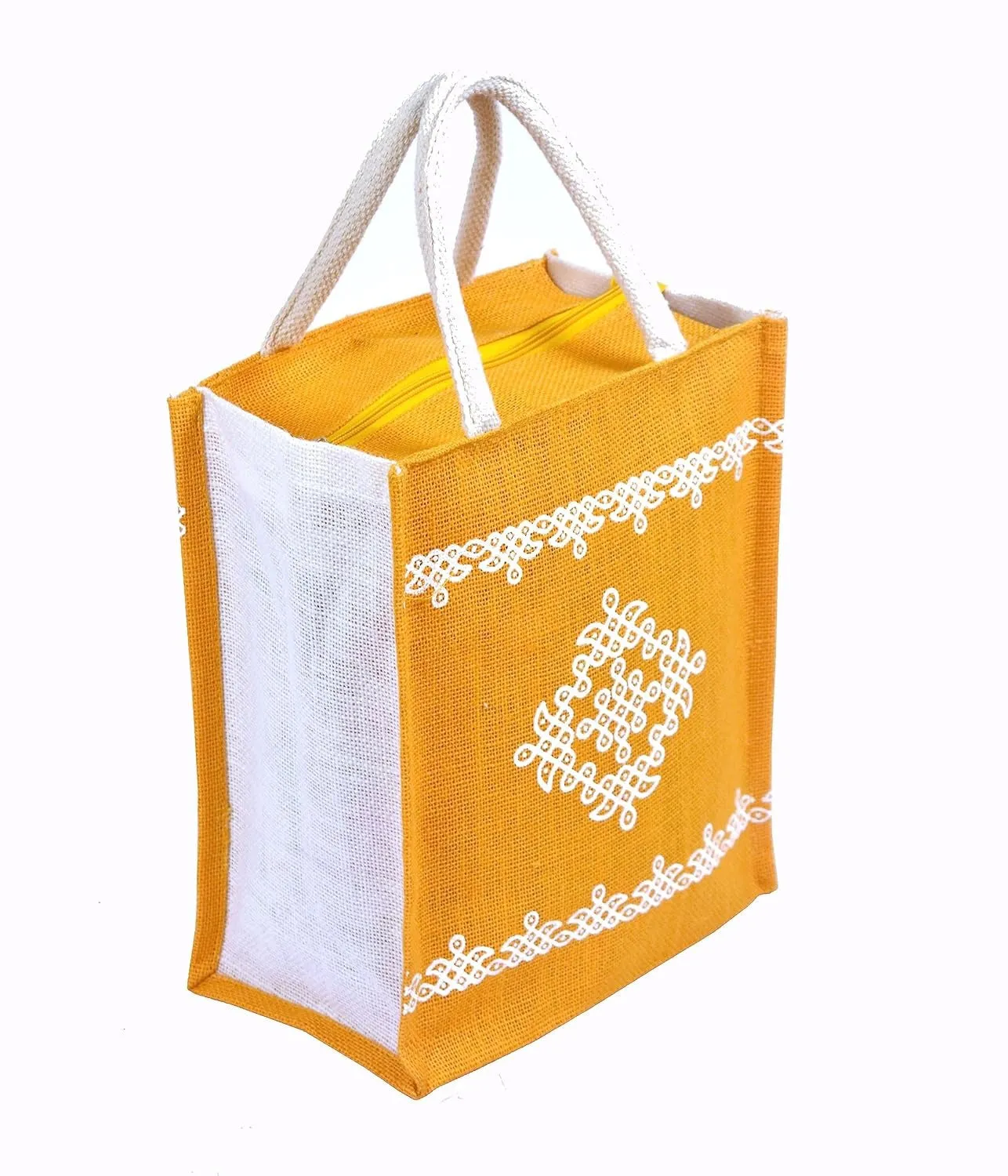 Kolam Print bag