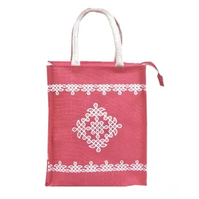 Kolam Print bag