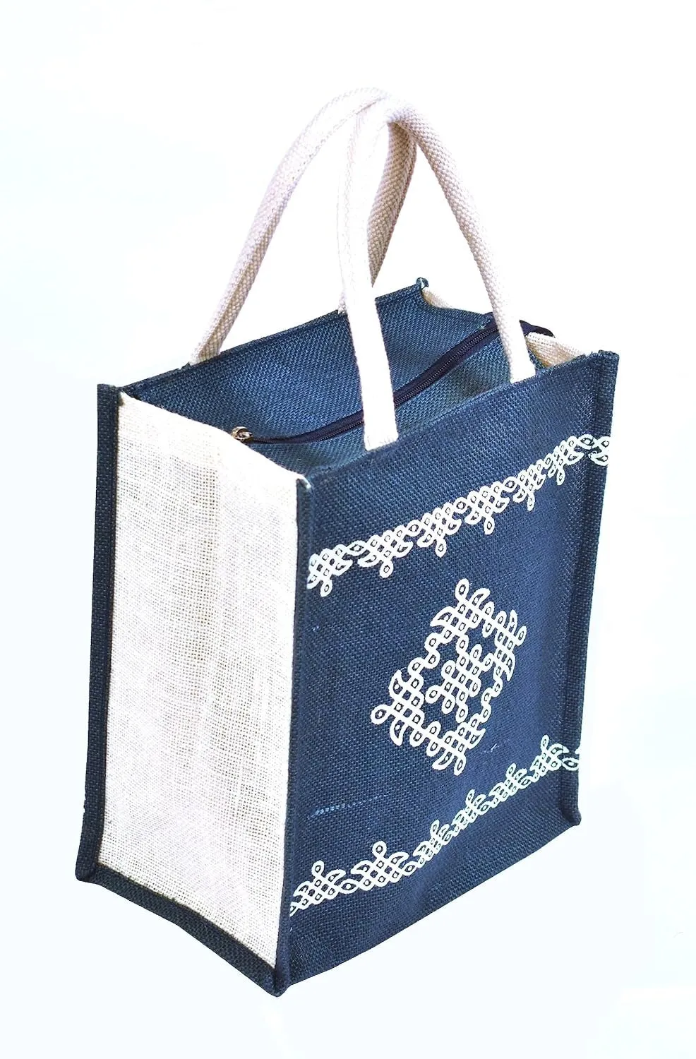 Kolam Print bag