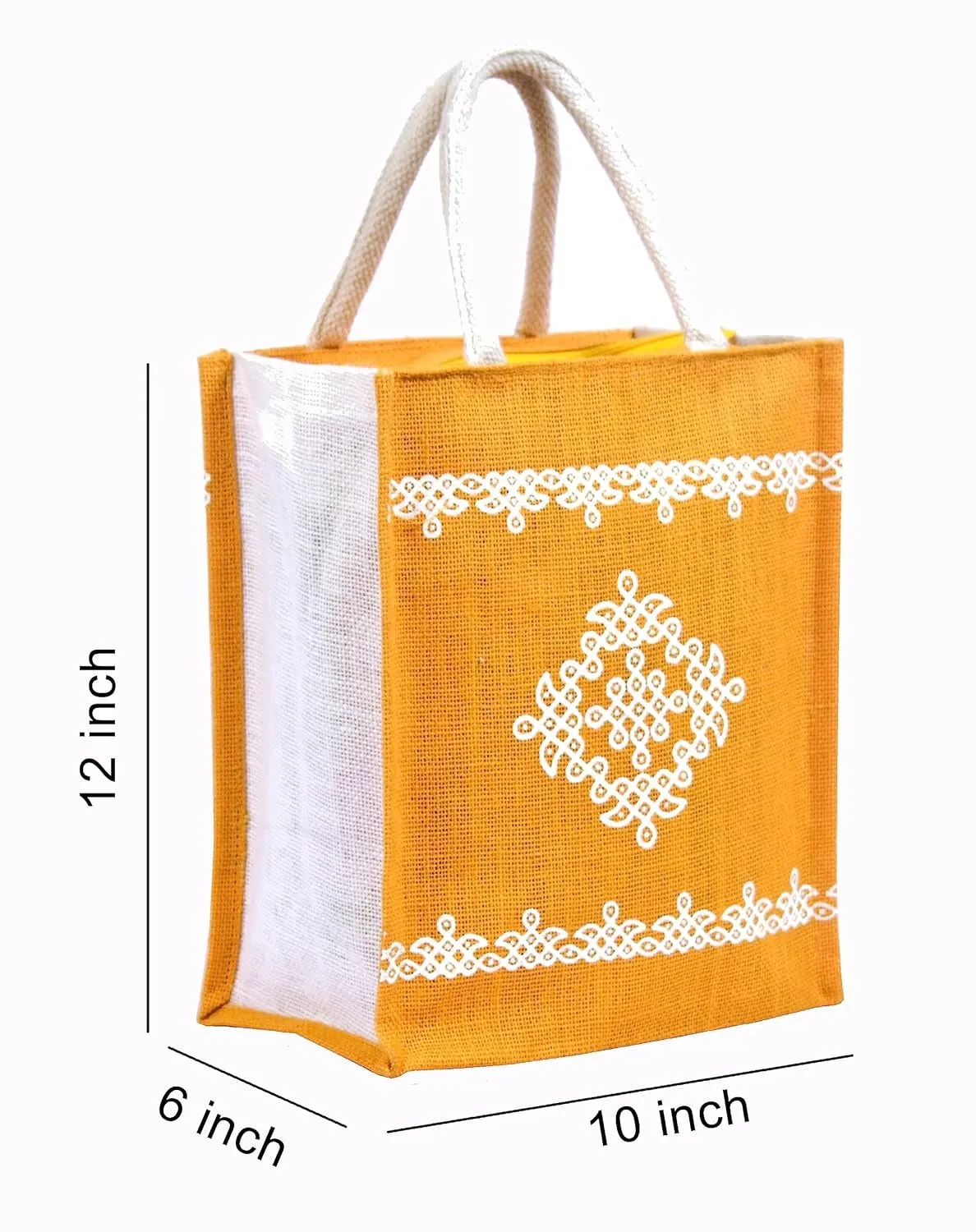 Kolam Print bag