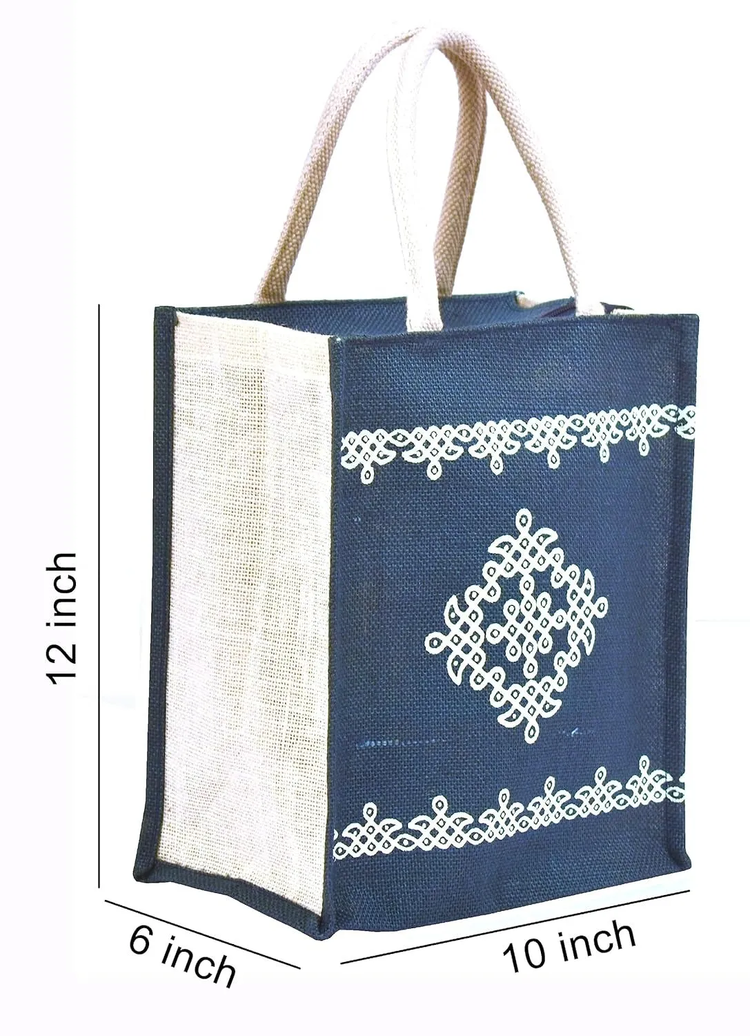 Kolam Print bag