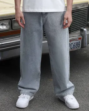 Loose and Comfortable Blue Baggy Jeans-Mexico Local Delivery