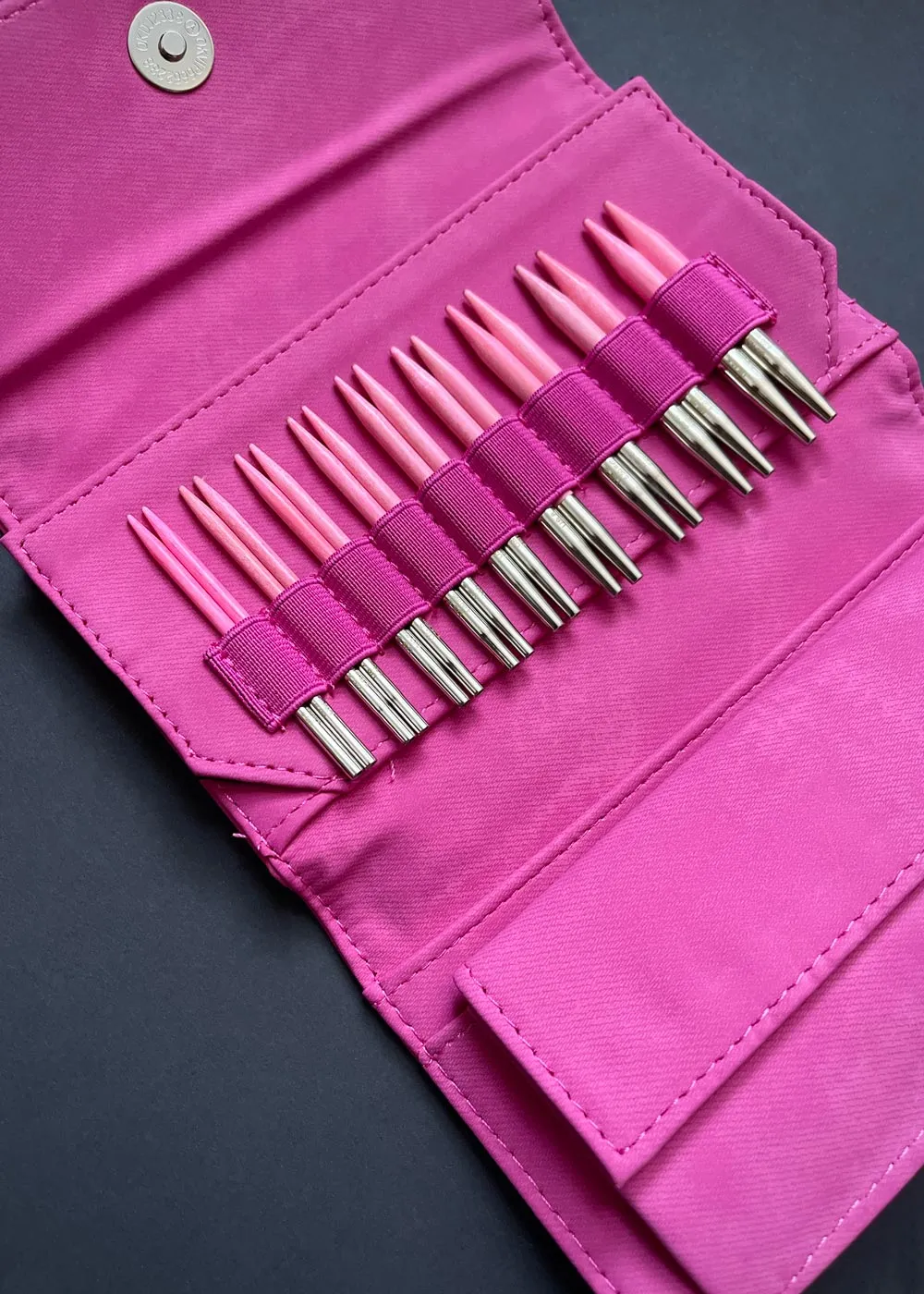 Lykke 3.5" Knitting Needle Set. BLUSH PINK