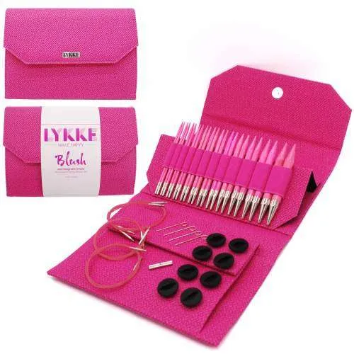 Lykke 3.5" Knitting Needle Set. BLUSH PINK