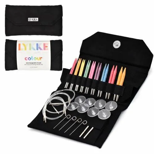 Lykke 3.5" Knitting Needle Set. COLOURS
