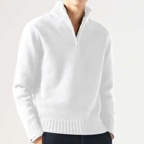 Men's Cashmere Zip-Up Sweater: Soft, Warm & Stylish Men's Cashmere Zip-Up Sweater: Soft, Warm & Stylish